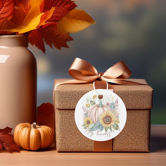 Pastelkürbis und Boho-Brauch Geschenkanhänger (Von Creator hochgeladen)