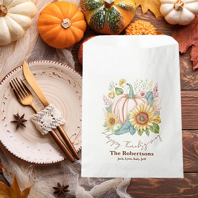 Pastelkürbis und Boho-Brauch Geschenktütchen (Von Creator hochgeladen)