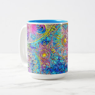 Pastell 15 Unze Zwei-Ton Tasse