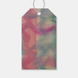 Pastell Abstrakt Art Geschenkanhänger