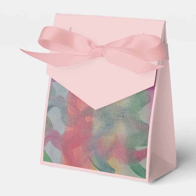 Pastell Abstrakt Art Geschenkschachtel (Vorderseite)