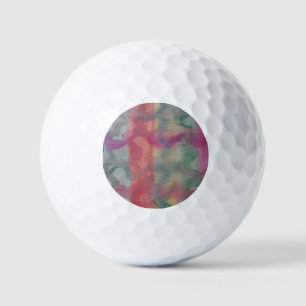 Pastell Abstrakt Art Golfball