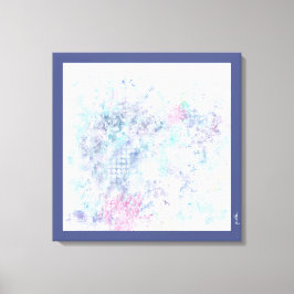 Pastell Abstrakt Art Leinwanddruck