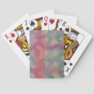 Pastell Abstrakt Art Spielkarten