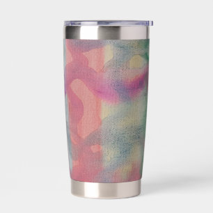 Pastell Abstrakt Art Thermobecher
