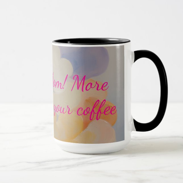 Pastell-Abstrakt Tasse (Rechts)