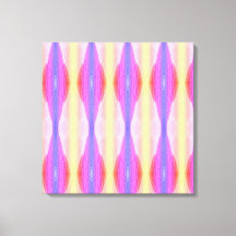 Pastell abstrakte Kunst Stretched Canvas Print