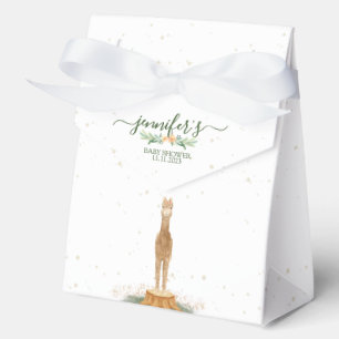 Pastell-Alpaka-Geburtstags-Baby-Party Geschenkschachtel