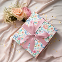 Pastell-Aquarell-Blumen | Feminine Botanische Must