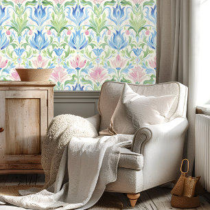 Pastell-Aquarell-Blumenmuster Tapete