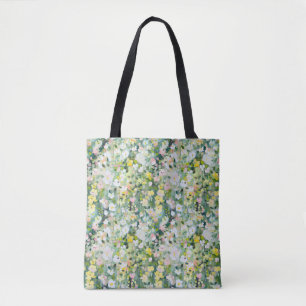 Pastell-Aquarell-Wiesen-Tasche