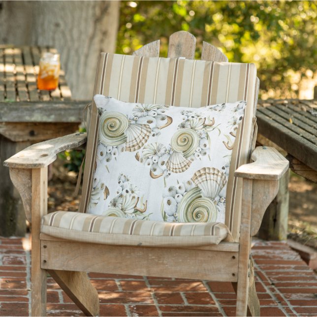 Pastell Aquarellmuster Kissen (Stuhl )