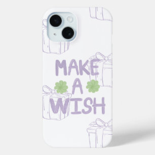 Pastell-Ästhetik-Handyhülle Wunsch machen Case-Mate iPhone Hülle