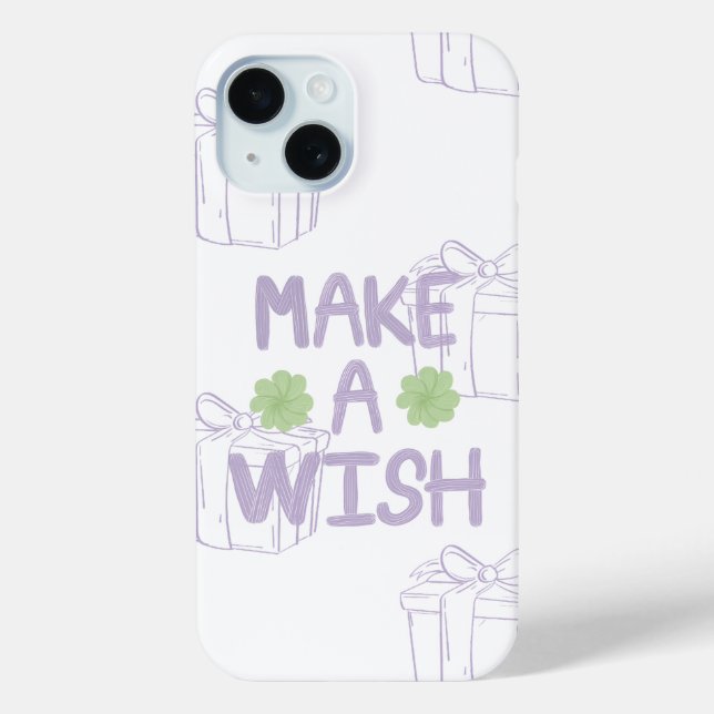Pastell-Ästhetik-Handyhülle | Wunsch machen Case-Mate iPhone Hülle (Rückseite)