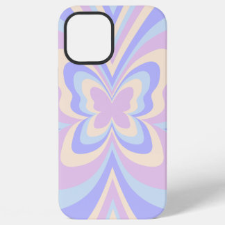 Pastell-Ästhetik-Schmetterling Trippy Groovy Psych iPhone 12 Pro Max Hülle