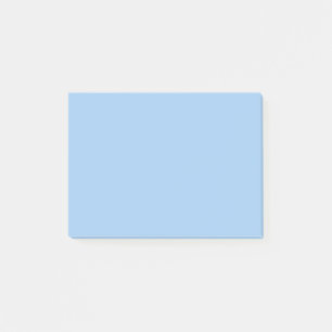 Pastell Babyblau einfarbig Post-it Klebezettel