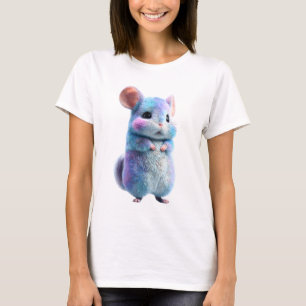 Pastell-Baumwollwatte-Chinchilla-Traum Frauen T-Shirt