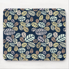 Pastell-Blätter-Mauspad Mousepad