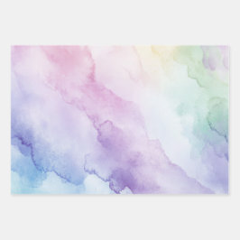 Pastell Bliss Packpapier Geschenkpapier Set