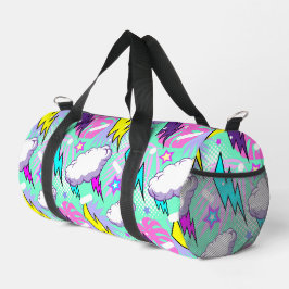 Pastell-Blitzschläge Duffle Bag
