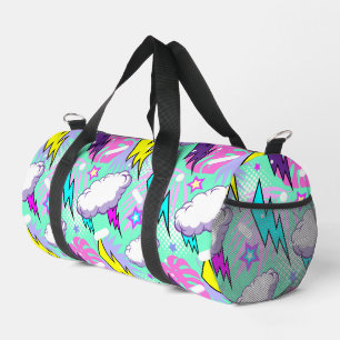 Pastell-Blitzschläge Duffle Bag