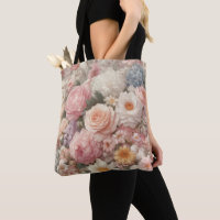 Pastell Blume Shabby Chic Rose Blumenmuster