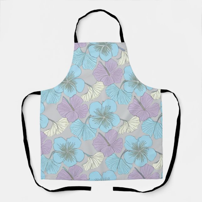 „Pastell-Blumen-Schürze  Schürze (Vorderseite)