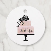 Pastell-Blumen-Silhouette-Torte