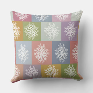 Pastell-Blumen-Wasserfarb-Kissen – 2 Elegante  Kissen