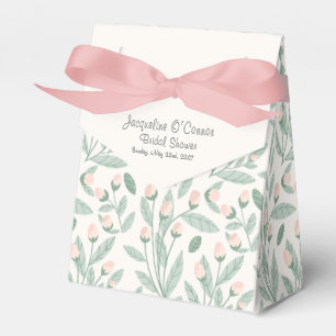 Pastell Blush Pink Floral Bridal Geschenkschachtel