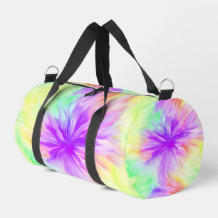 Pastell-Blüten-Tie-Dye-Reise Bag Duffle Bag