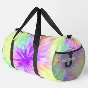 Pastell-Blüten-Tie-Dye-Reise Bag Duffle Bag