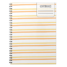 Pastell Color Line-Notebook Notizblock