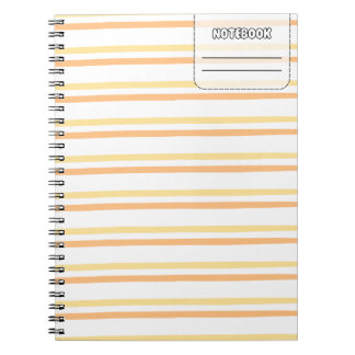 Pastell Color Line-Notebook Notizblock