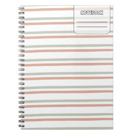 Pastell Color Line-Notebook Notizblock