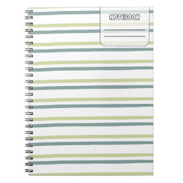 Pastell Color Line-Notebook Notizblock