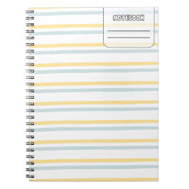 Pastell Color Line-Notebook Notizblock