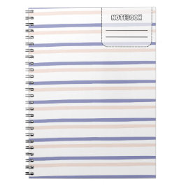 Pastell Color Line-Notebook Notizblock