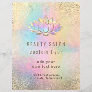 Pastell-Design-Lotus-Logo-Design Flyer