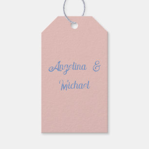 Pastell Elegant Stylisch Trendige Handschrift Name Geschenkanhänger