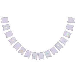 Pastell-Fairy-Tale-Erstgeburtstags-Wimpelgirlande Wimpelkette