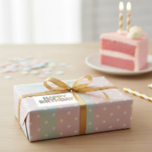 Pastell-Filz-Buchstaben Alles Gute zum Geburtstag