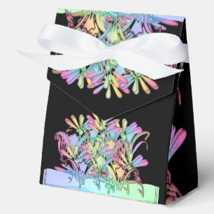 Pastell Floral Black Gevor Boxes Geschenkschachtel