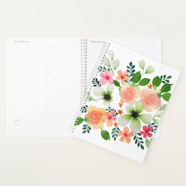 Pastell floral journal  planer (Anzeige)