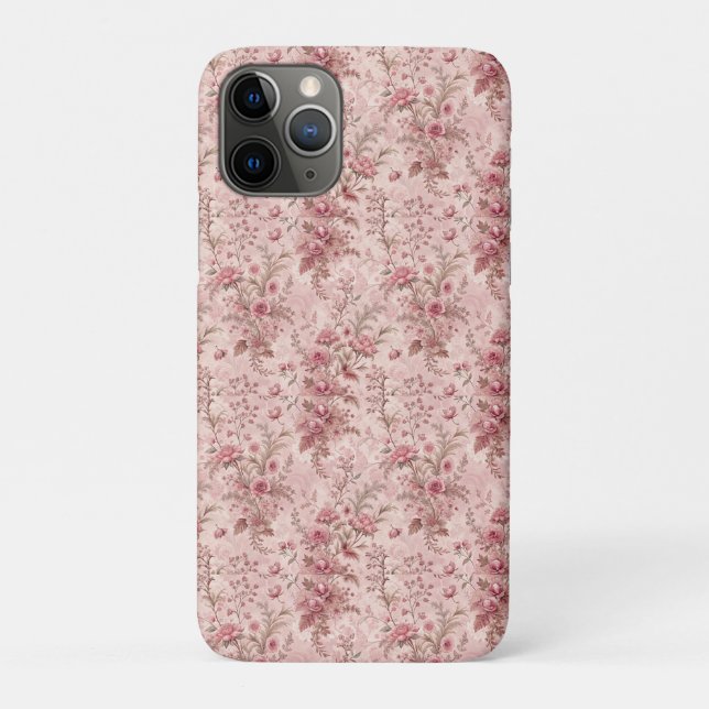 Pastell-Französische Toile Case-Mate iPhone Hülle (Rückseite)