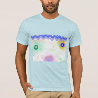 Pastell-Galaxien-Impressionisten-Kunst Herren T-Sh T-Shirt