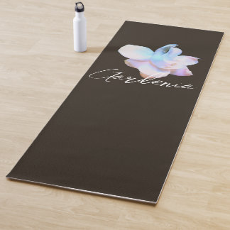 Pastell-Gardenienduft-Blumenkunst Yogamatte