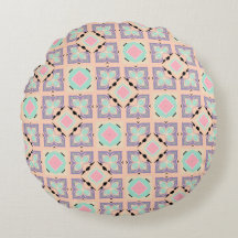 Pastell-Geometrisches Fliesenmuster | Rosa Mint Li