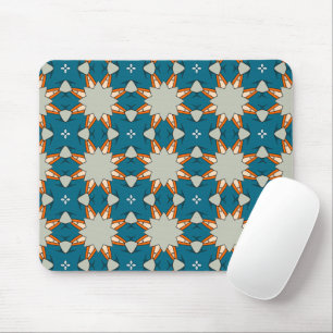 Pastell-Geometrisches Muster – Sanfte abstrakte Fa Mousepad