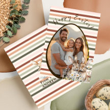 Pastell gestreifte Bunnies & Foto